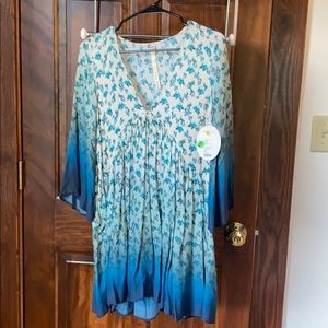 Uncle Frank blue ombré dress